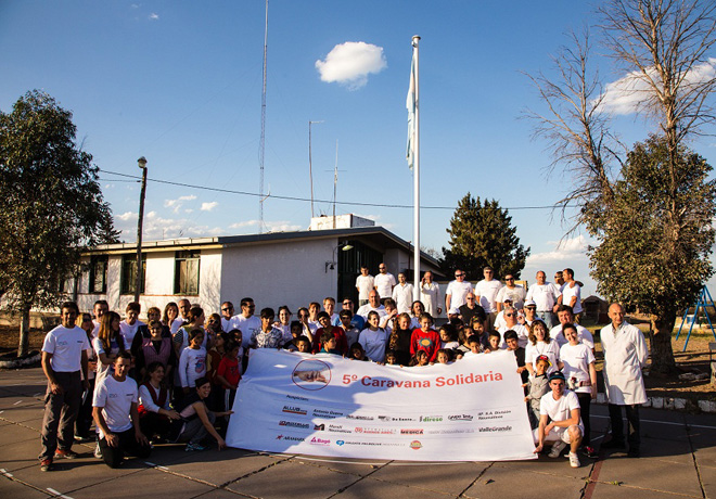 Caravana solidaria Bridgestone