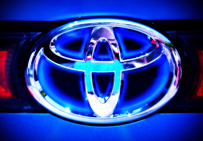 Logo Toyota azul