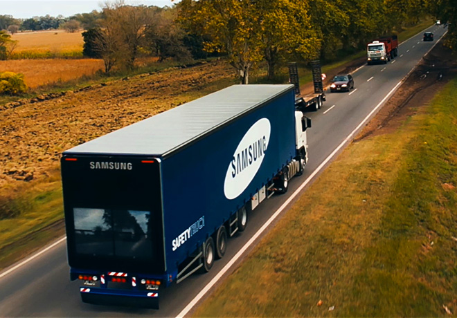 Samsung Safety Truck