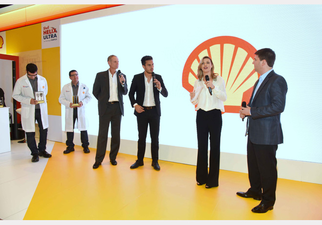 Shell en el Salón del Automóvil-Presentación