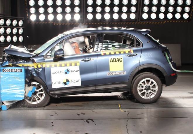 Latin NCAP - Fiat 500X - con 6 Airbags