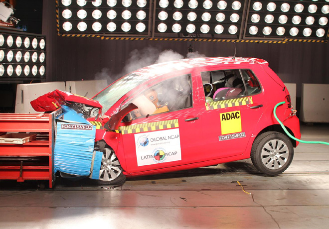 Latin NCAP - VW Fox - con 2 Airbags