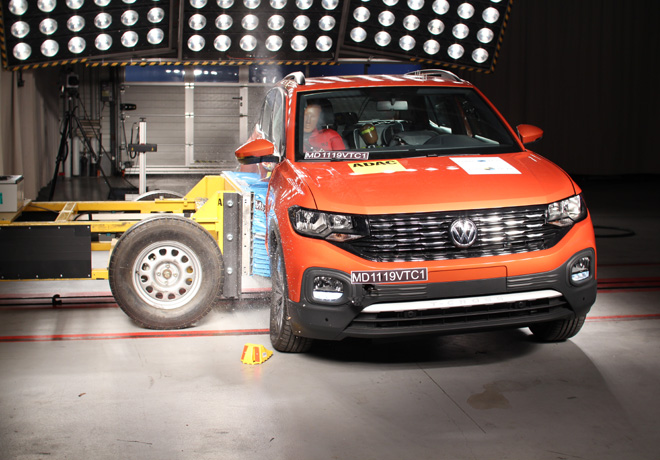 Latin NCAP - VW T-Cross - con 6 Airbags