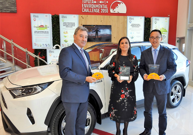 Premio Latin NCAP para Toyota